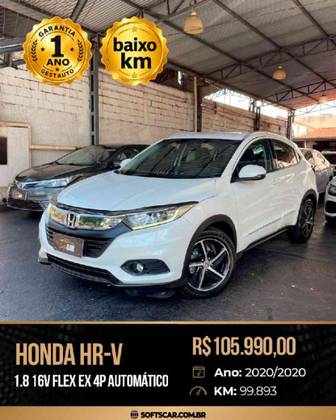 HONDA HR-V 1.8 16V FLEX EX 4P AUTOMÁTICO HONDA HR-V 1.8 16V FLEX EX 4P AUTOMÁTICO